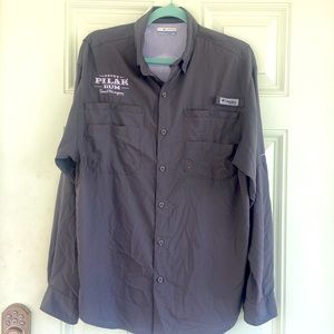 men's Papa Pilar Rum Columbia LS Medium shirt